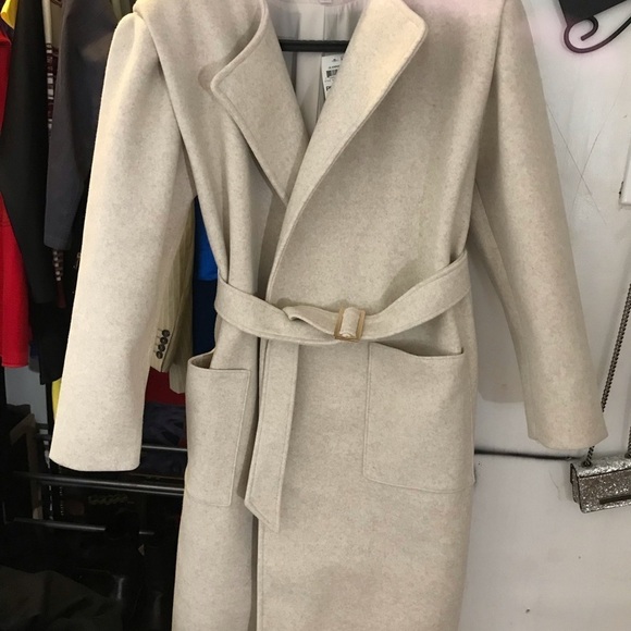 Jeanne Ma x I.N.C. Long Belted Mobama Coat - Picture 9 of 17